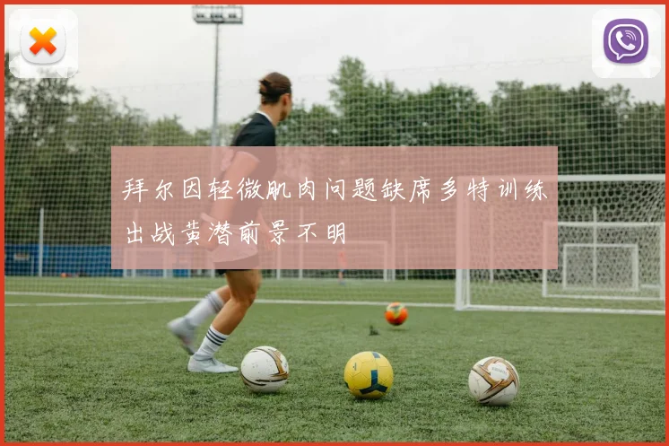 拜尔因轻微肌肉问题缺席多特训练出战黄潜前景不明